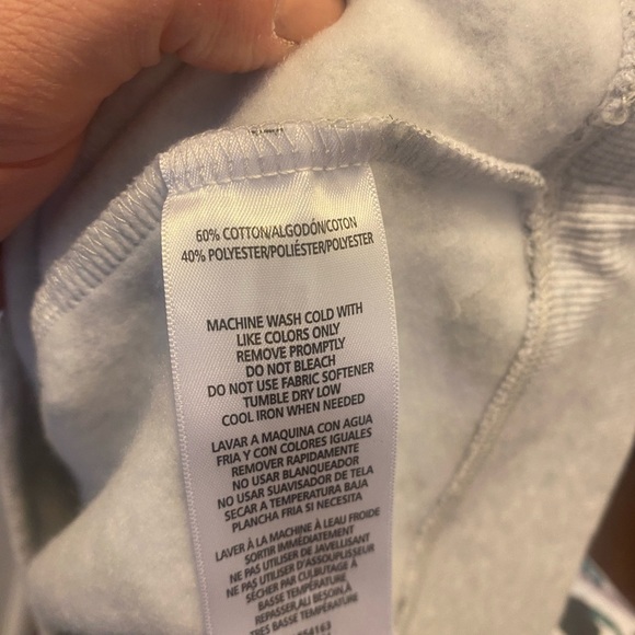 2 FOR $20 Calvin Klein Performance Camo Crop Cropped Hoodie Gray Size L NEW $59 - Picture 7 of 7